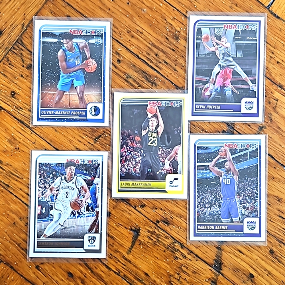 Nba hoops 22-23 set of 5 cards